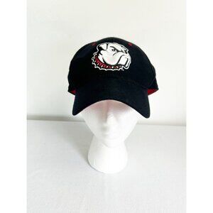 Vintage Georgia Bulldogs Zephyr Fitted Logo Wool Blend Cap in Navy - Sz 7 3/8
